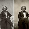 Frederick Douglass. Kenneth Morris, Douglass’s third-great grandson. Photography by Drew Gardner