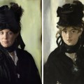 Lucie Rouart, great granddaughter of Morisot. Berthe Morisot, by Edouard Manet, 1872. Photography by Drew Gardner