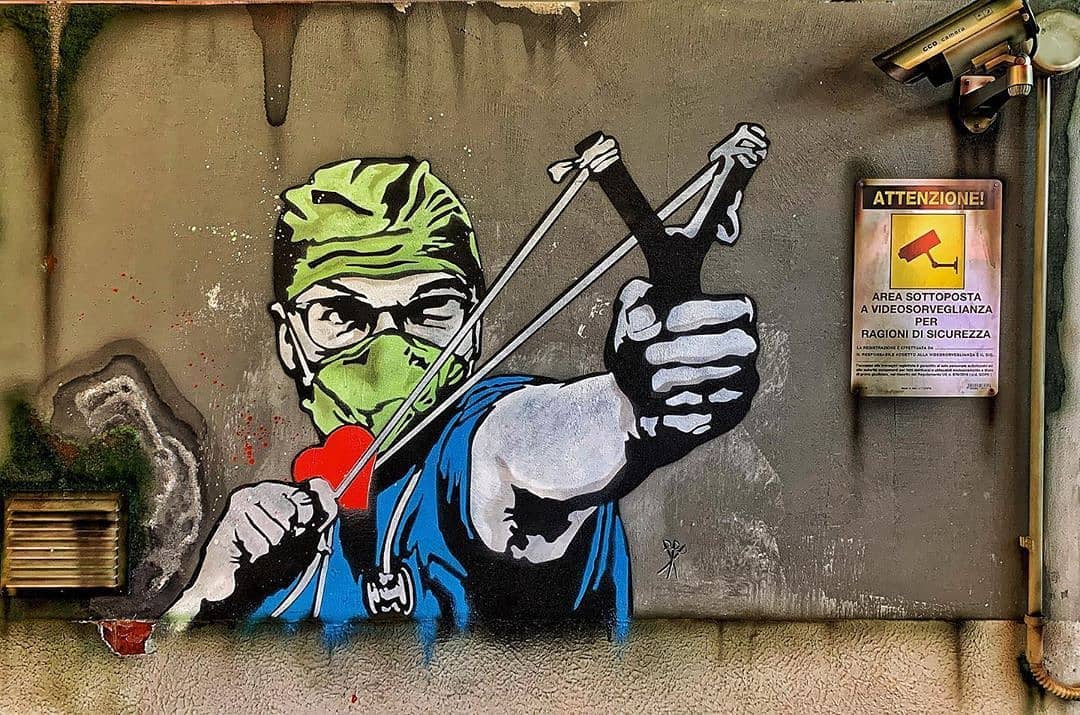 Mr. Save The Wall @ Como, Italy