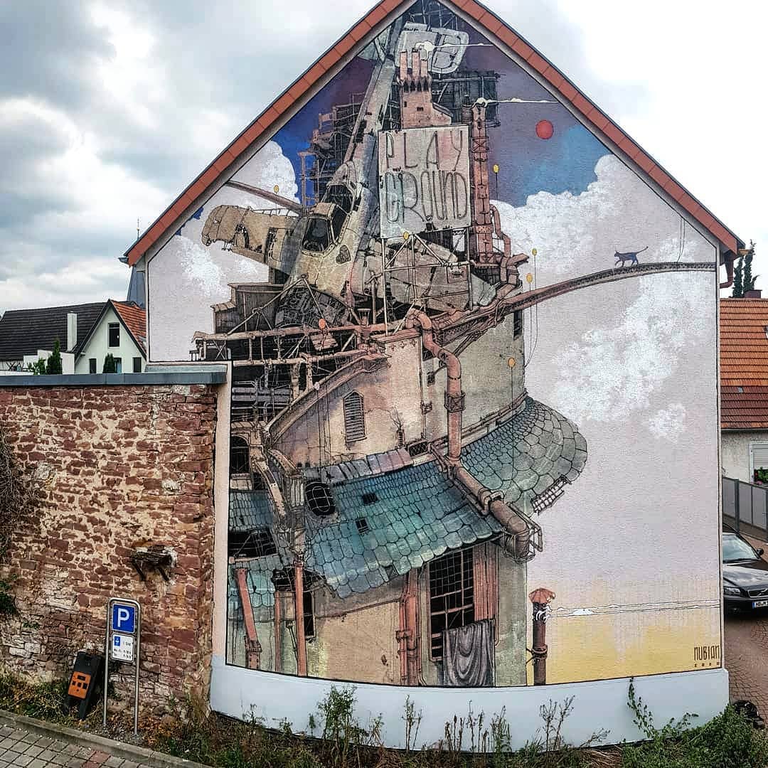 Nubian Artwork @ Walldorf, Germany Nubian Artwork @ Walldorf, Germany