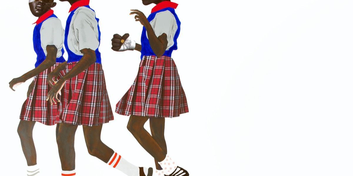 Deborah Roberts, We are Soldiers , 2019