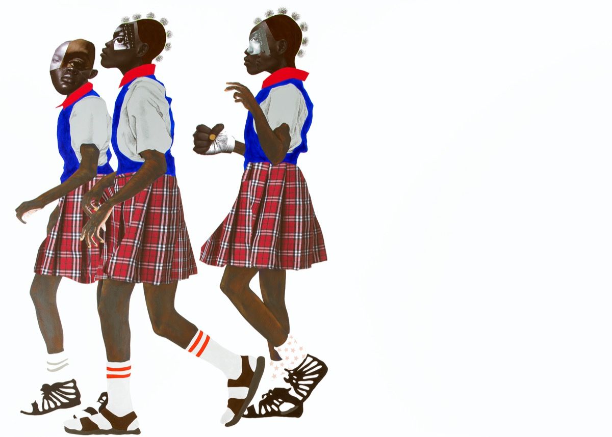 Deborah Roberts, We are Soldiers , 2019