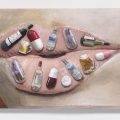 Gina Beavers, Addiction Lips (2020)