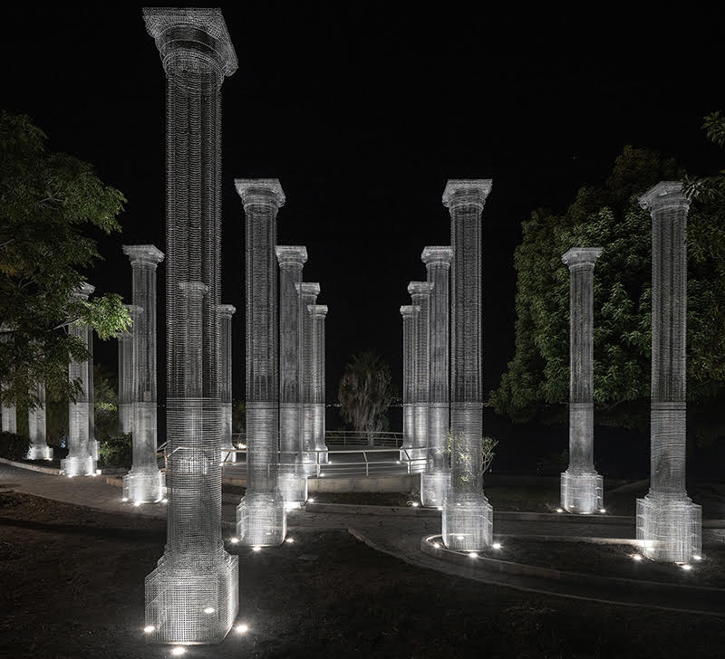 Opera by Edoardo Tresoldi. Fotografia di Roberto Conte