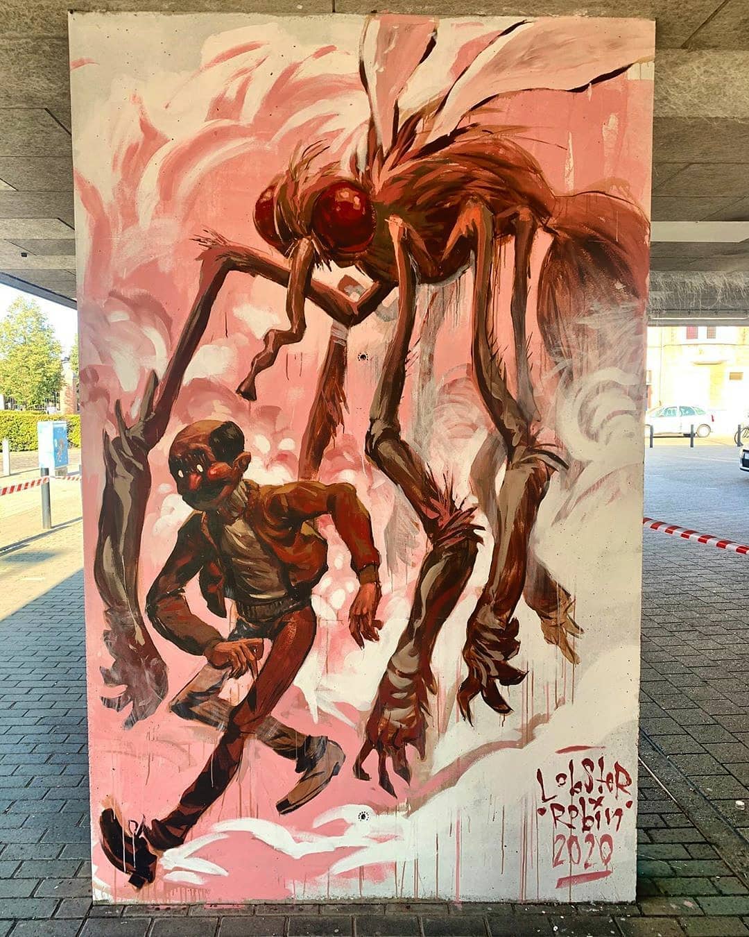 Lobster Robin @ Antwerp, Belgium