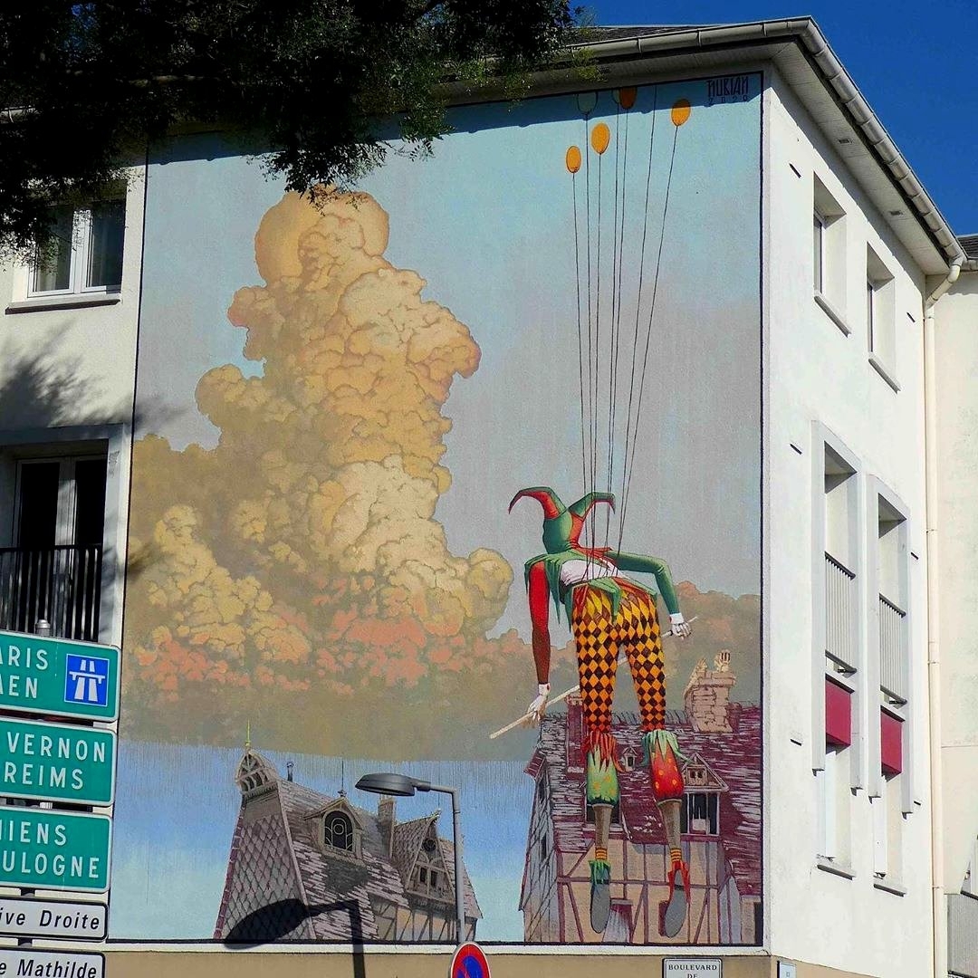 Nubian Artwork @ Rouen, France