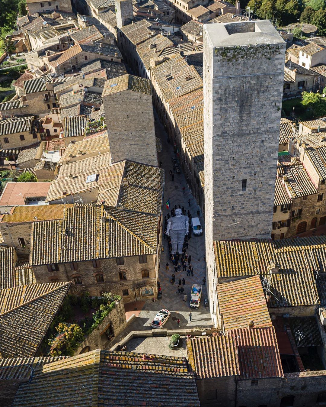 Omelia Contadina by JR @ San Gimignano