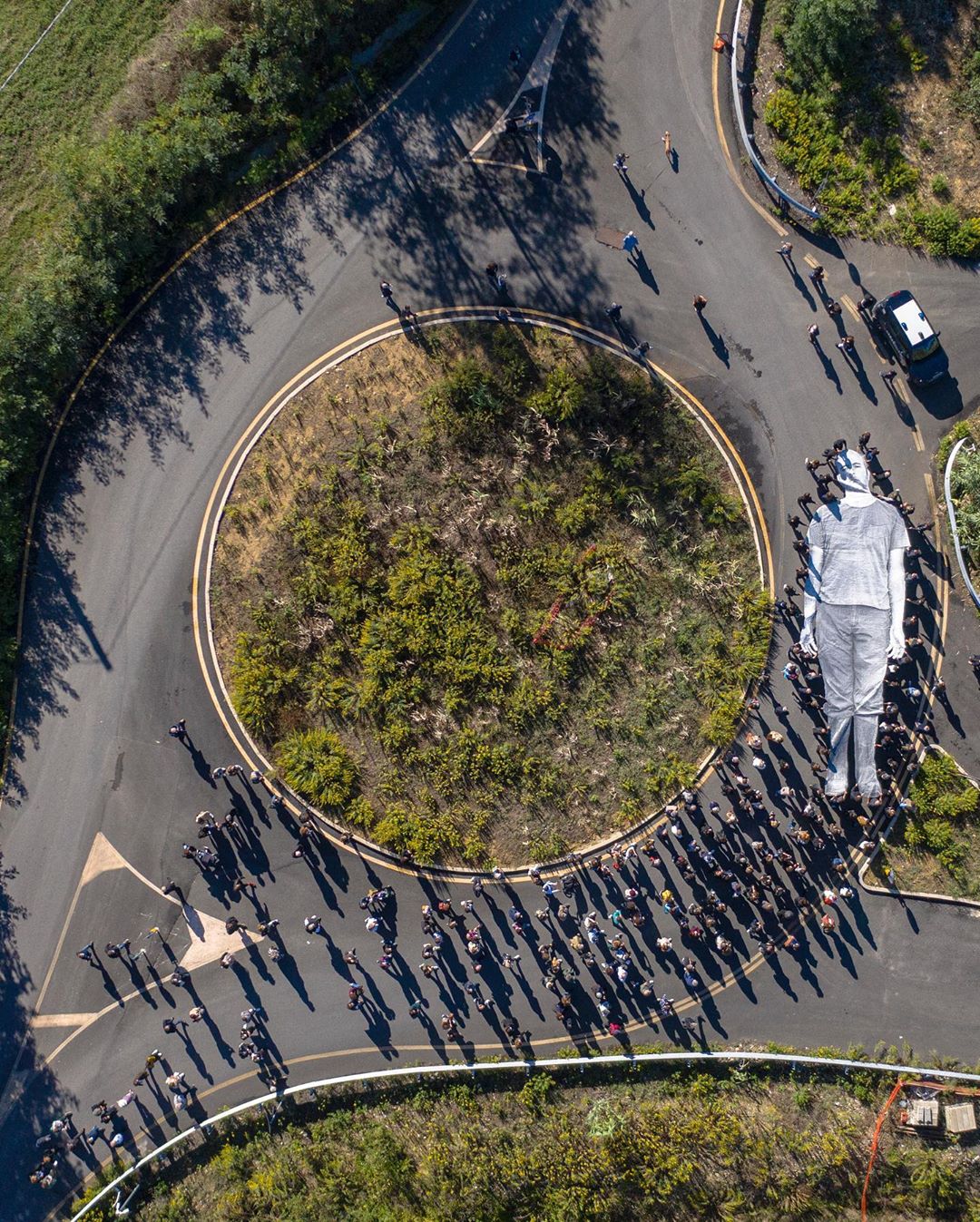 Omelia Contadina by JR @ San Gimignano
