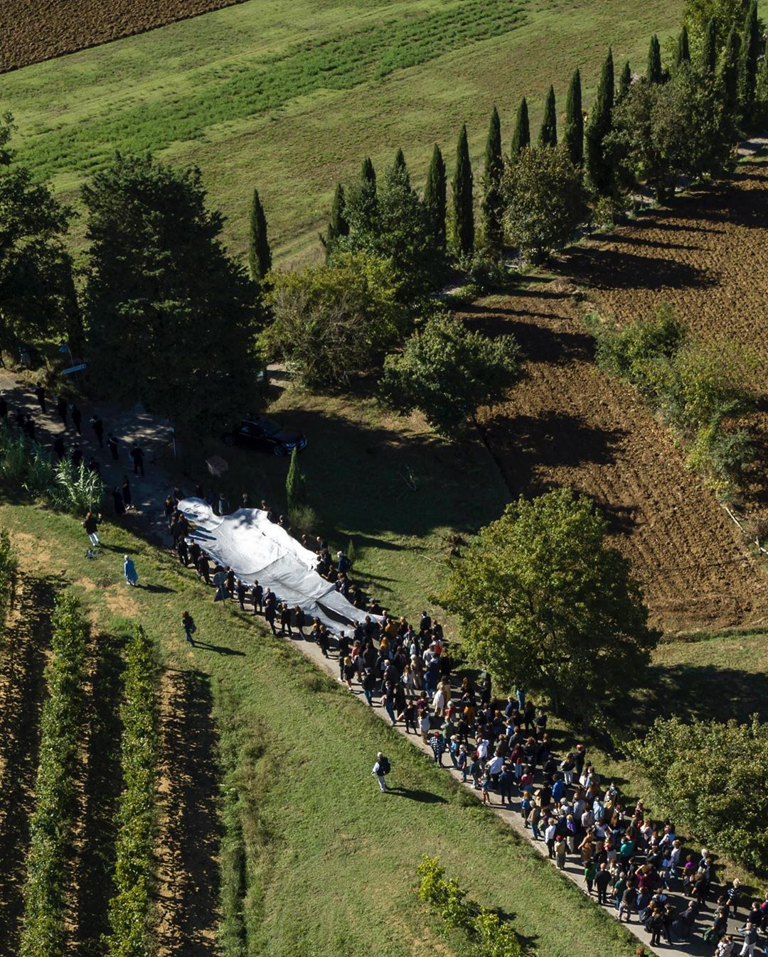 Omelia Contadina by JR @ San Gimignano