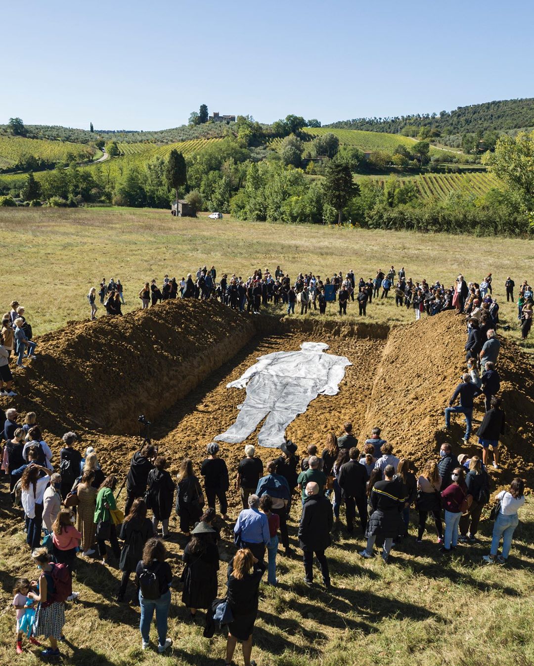 Omelia Contadina by JR @ San Gimignano