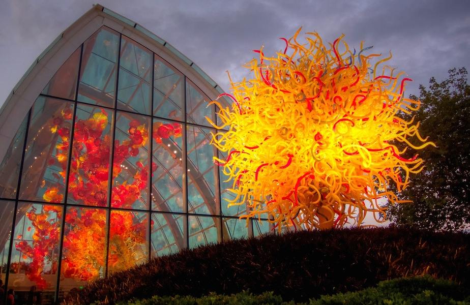 Chihuly Glass and Garden, Seattle, Washington