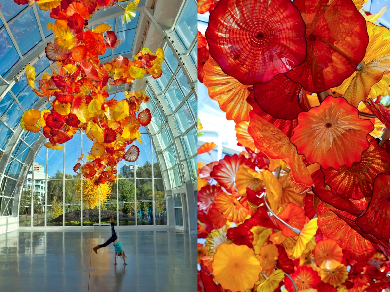 Dale Chihuly, Glasshouse Sculpture, 2012, Chihuly Garden and Glass, Seattle