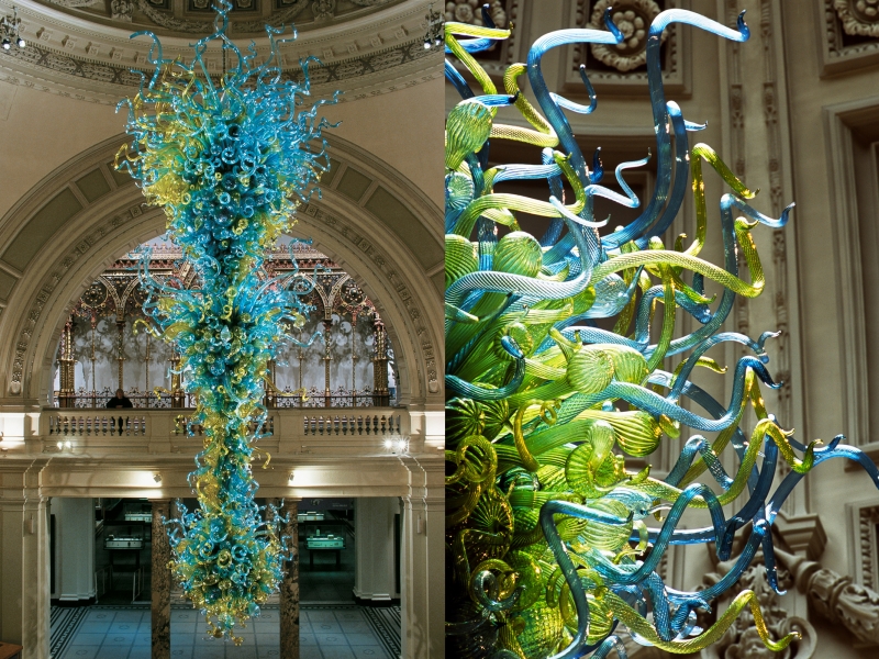 Dale Chihuly, V&A Chandelier, 2001, Victoria and Albert Museum, London