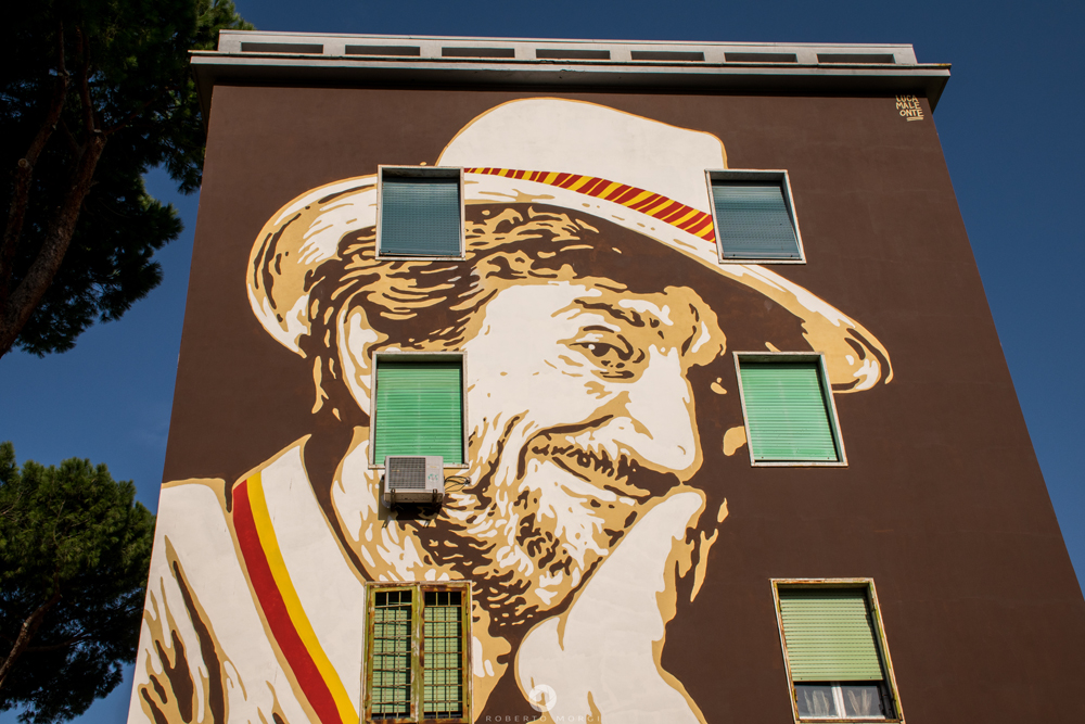 Lucamaleonte @ Rome, Italy. Photo by Roberto Morgi