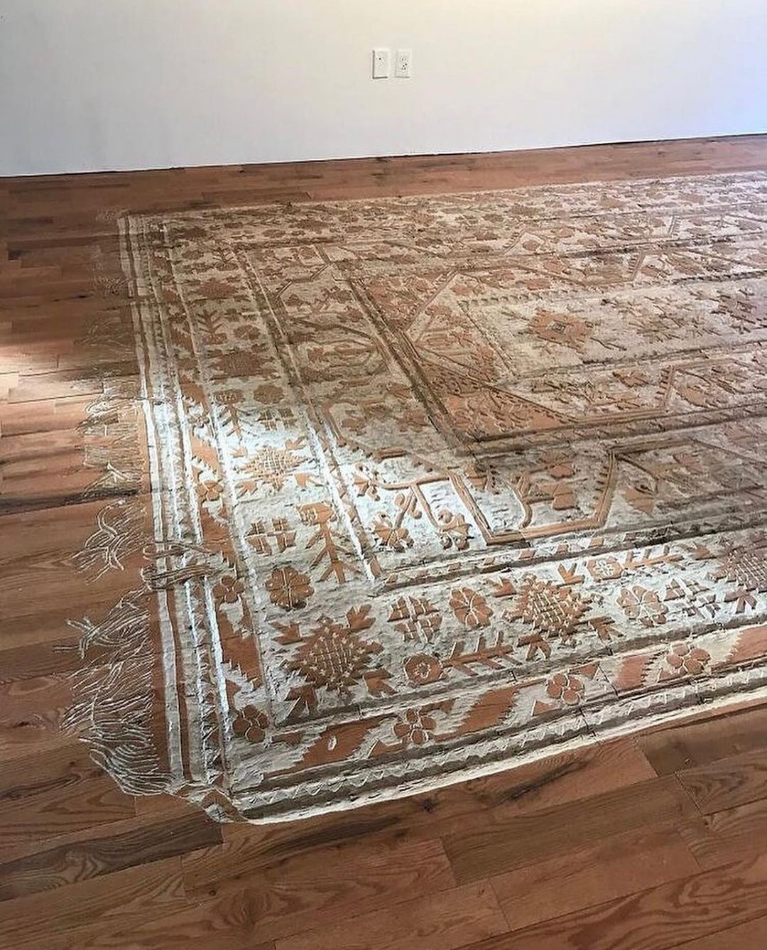 Tappeto intagliato di Selva Aparicio