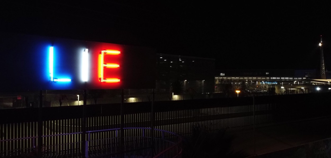 TRUTH/LIE by Stefan Brüggemann