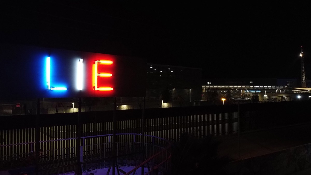 TRUTH/LIE by Stefan Brüggemann