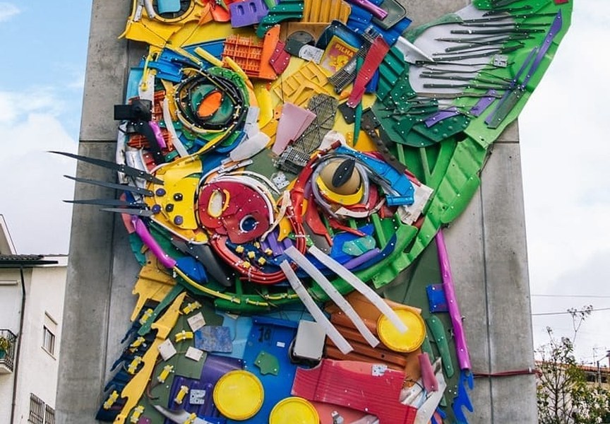 Bordalo II + Luziadas @ Agueda, Portugal