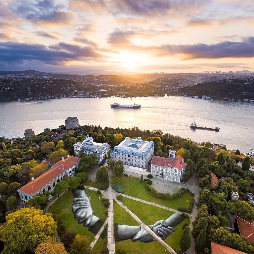 Saype @ Istanbul, Turkey