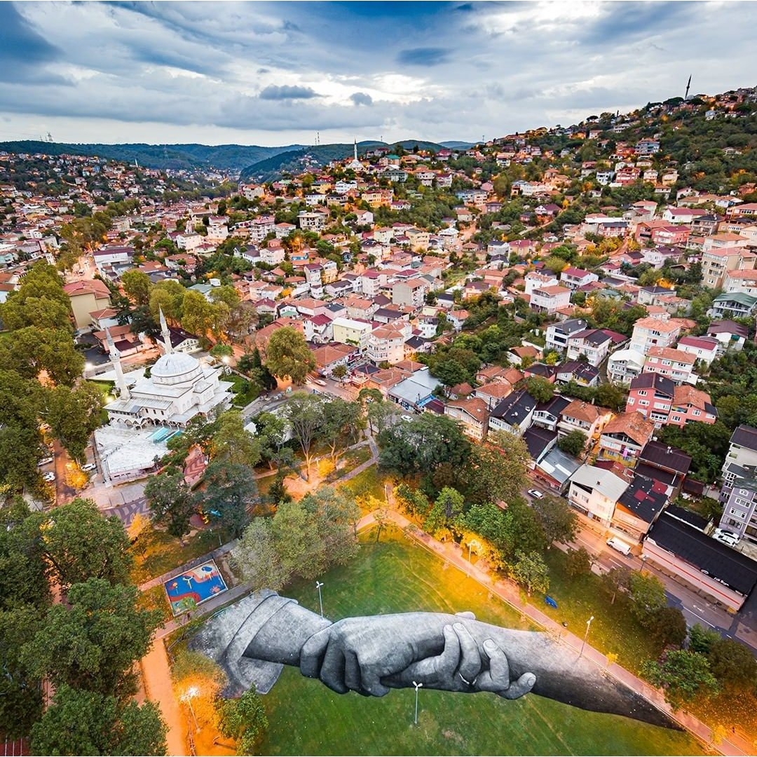 Saype @ Istanbul, Turkey