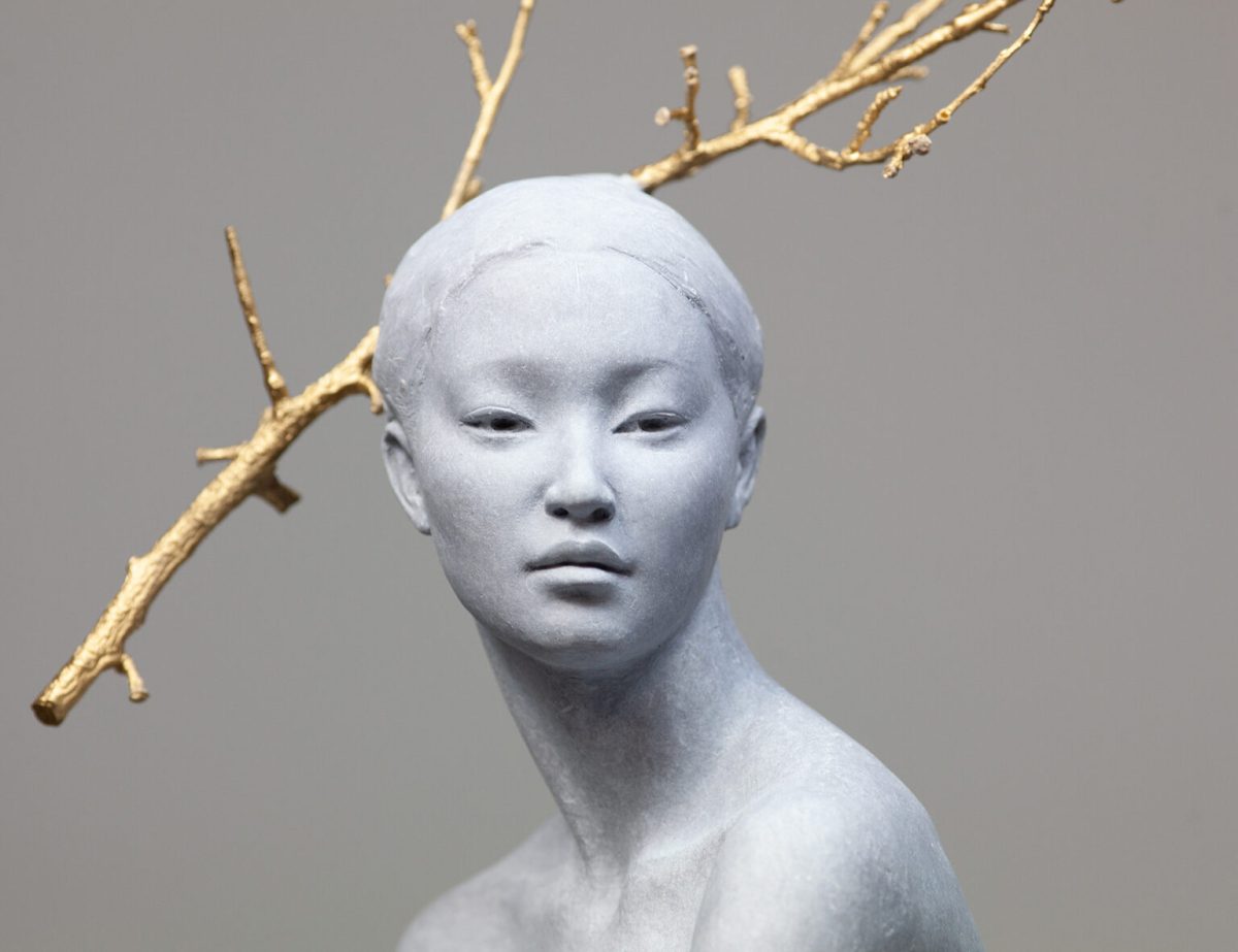 “Haiku” (2019), bronze. By Coderch & Malavia