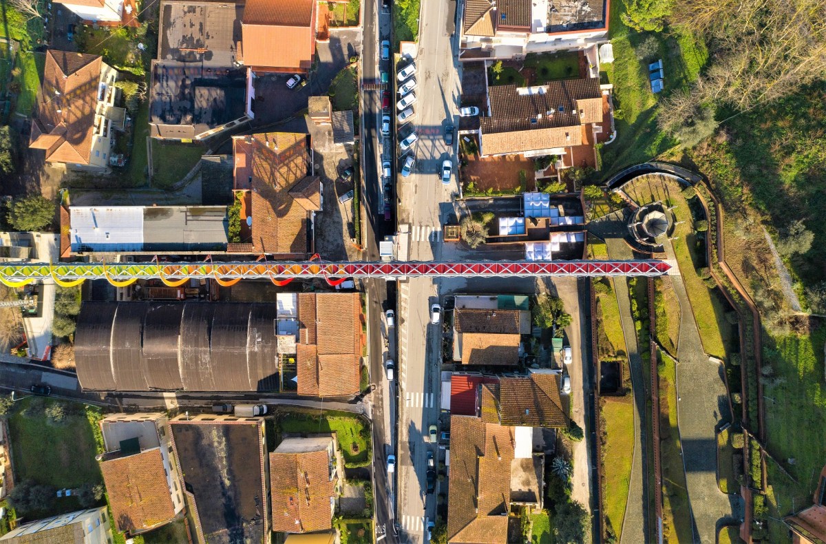 Patrick Tuttofuoco, Endless sunset, 2020-21. Photo credit Francesco Mazzei