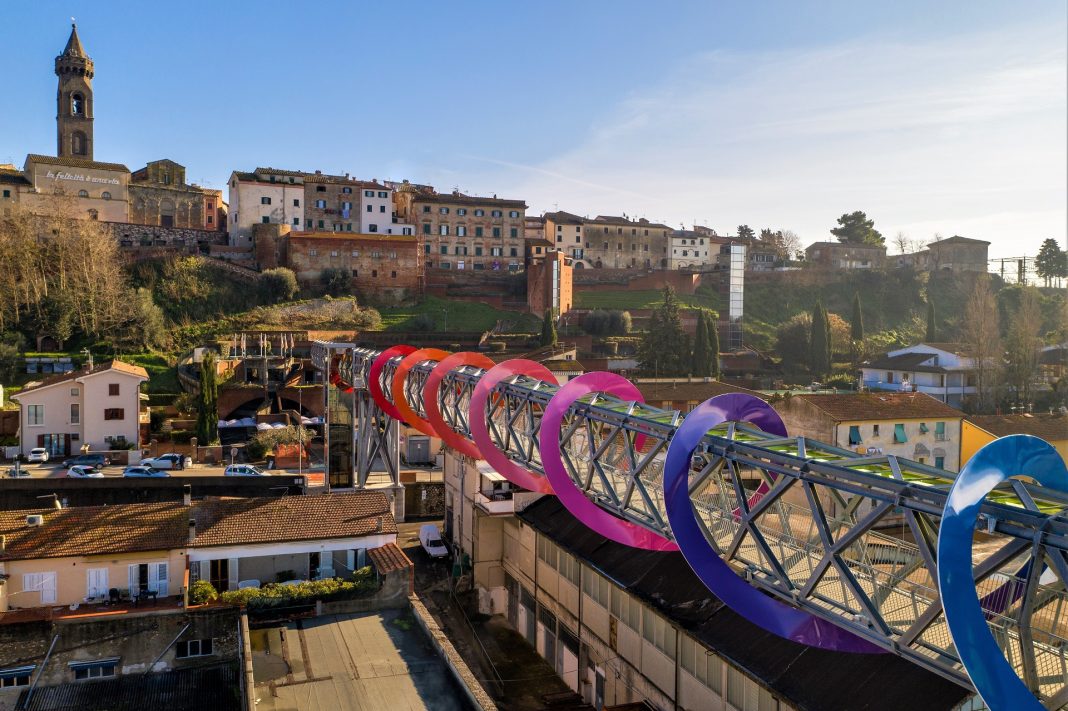 Patrick Tuttofuoco, Endless sunset, 2020-21. Photo credit Francesco Mazzei