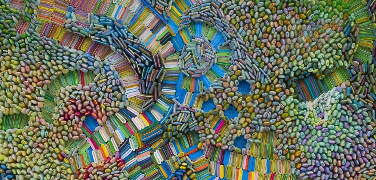 Ilhwa Kim. "Space Sample 36" (2020), 164 x 132 x 15 cm