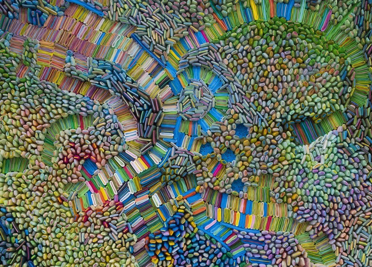 Ilhwa Kim. "Space Sample 36" (2020), 164 x 132 x 15 cm