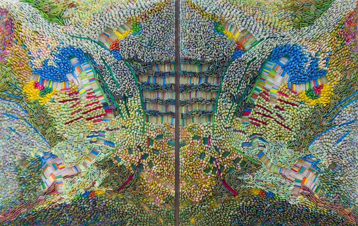 Ilhwa Kim. "Space Sample 30" (2019), 119 x 186 x 15 cm