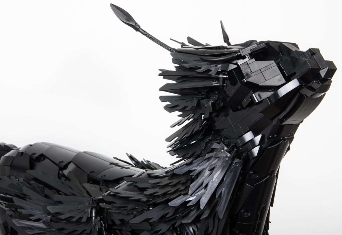 “Kadeesa (Griffyx Cub)” (2020) by Ekow Nimako