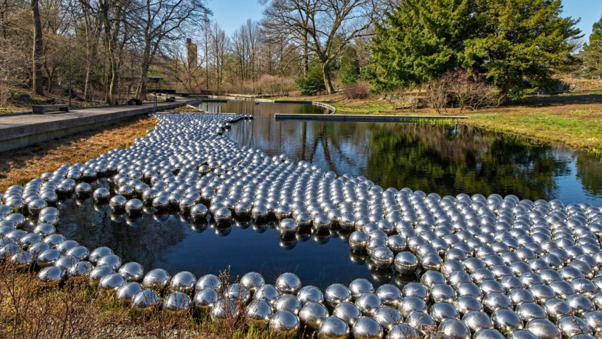 Narcissus Garden by Yayoi Kusama @ Botanical Garden, New York