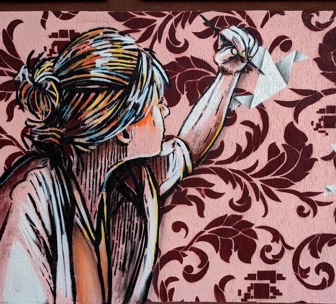 Alice Pasquini + UNO @ Rome, Italy
