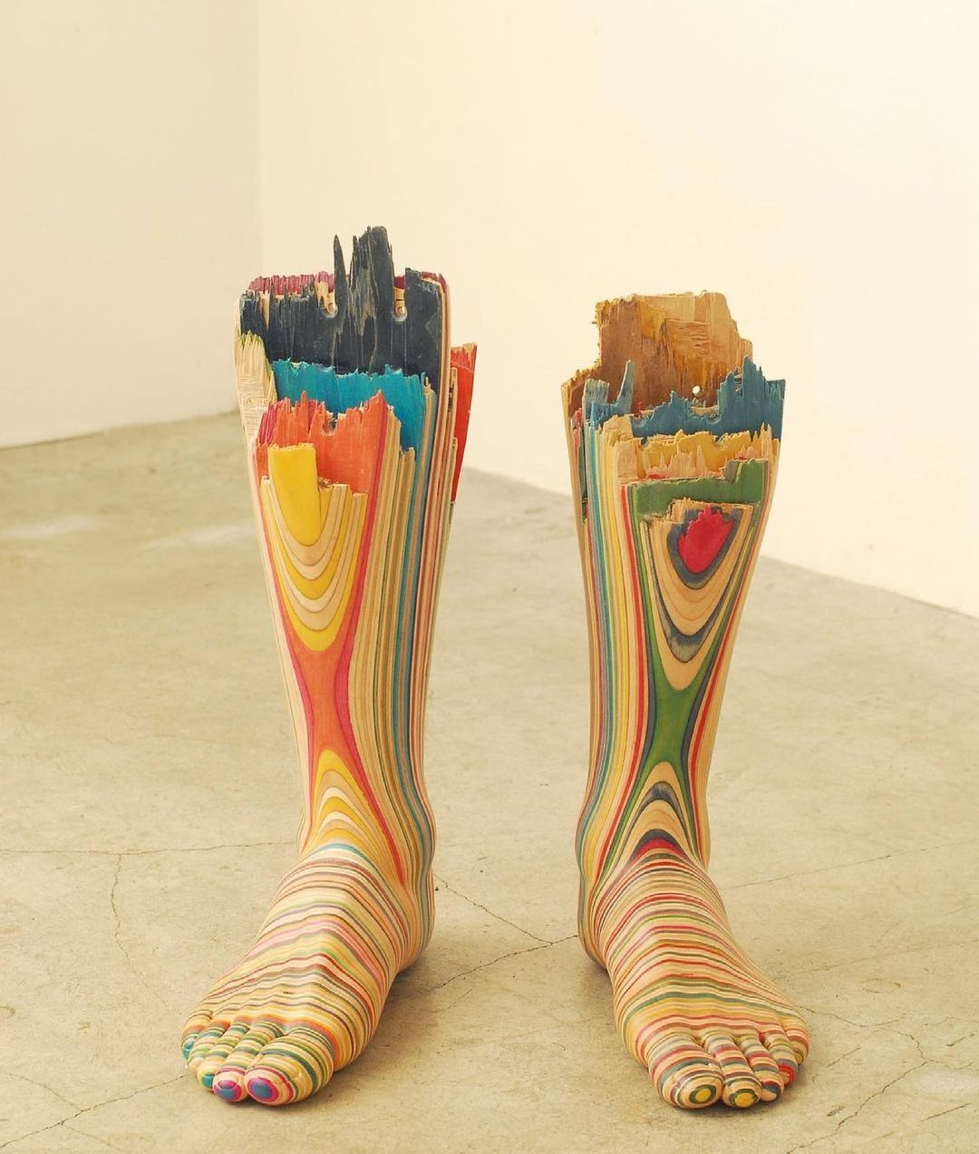 Screaming My Foot (2009) by Haroshi