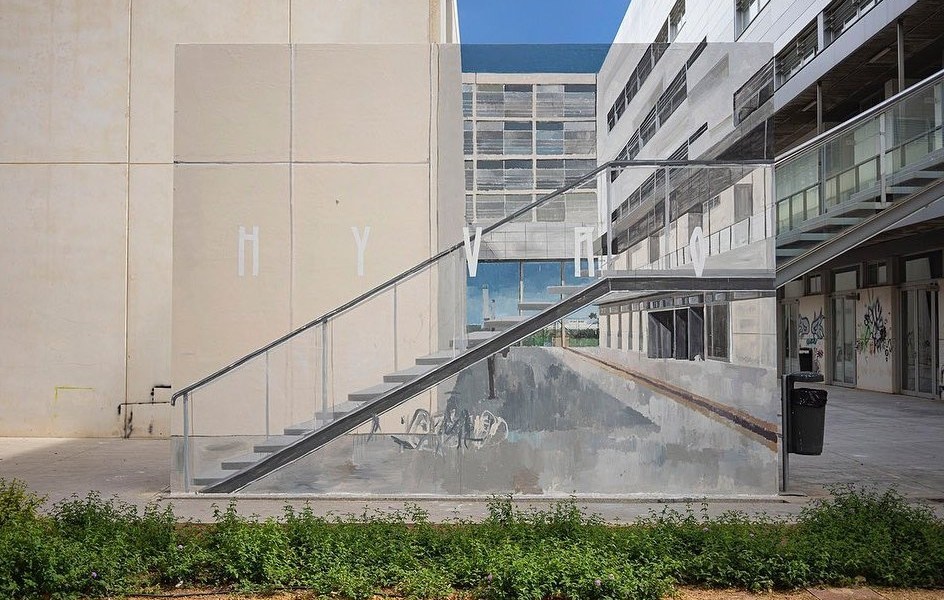 Hyuro by Axel Void + Escif @ Valencia, Spain