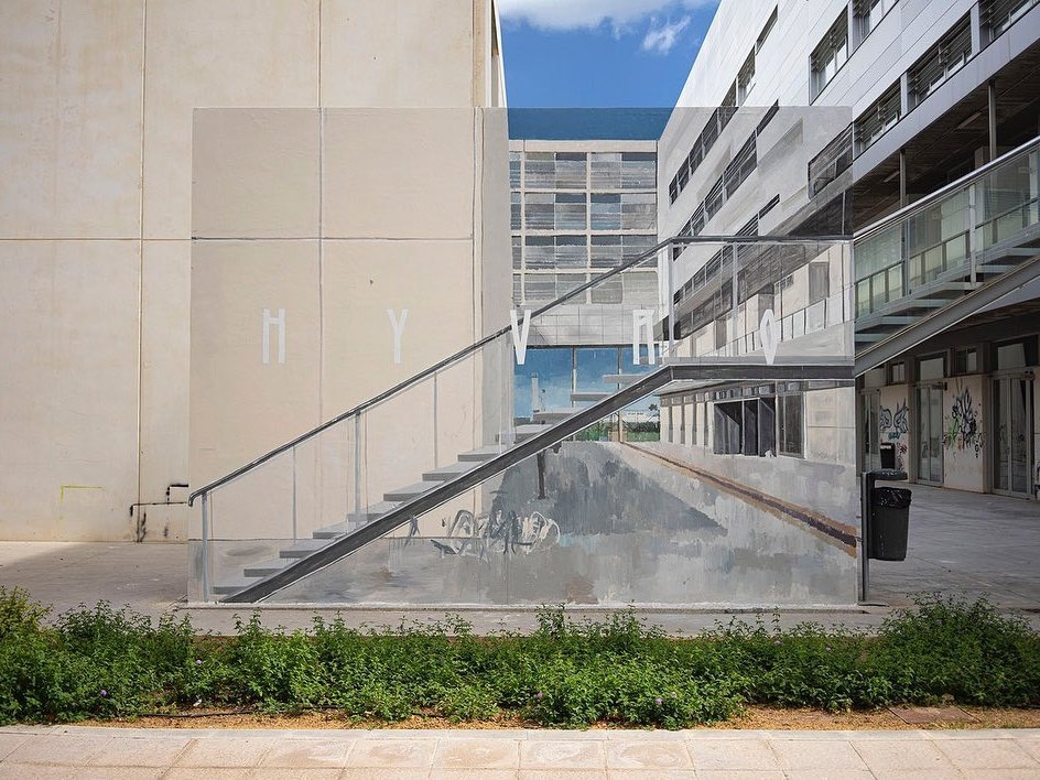 Hyuro by Axel Void + Escif @ Valencia, Spain