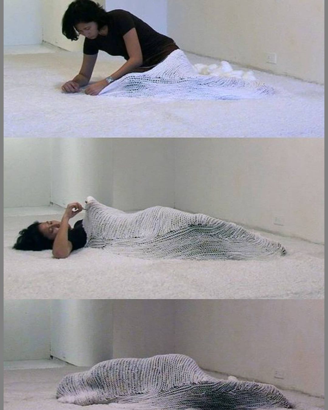 Performance art by Bea Camacho