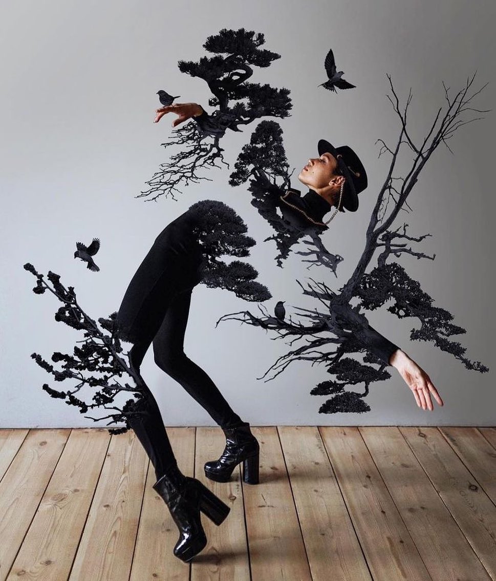 Digital collage by Charles Bentley