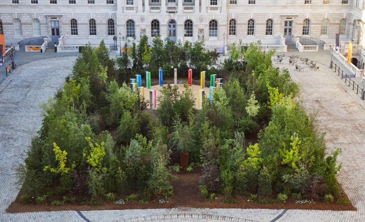 "Forest for Change" by Es Devlin for London Design Biennale