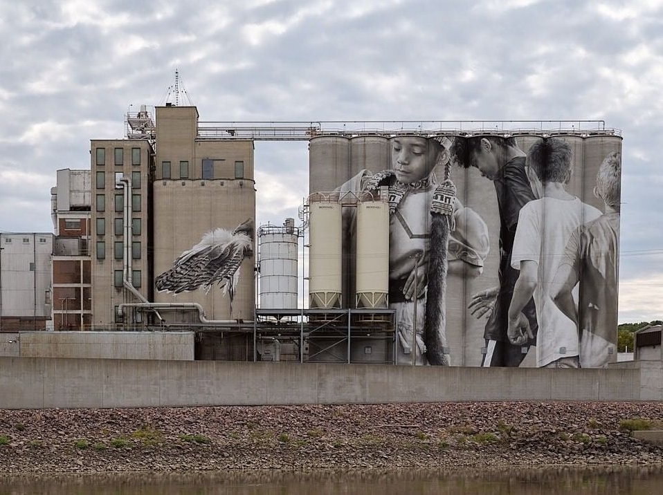 Guido Van Helten @ Mankato, USA