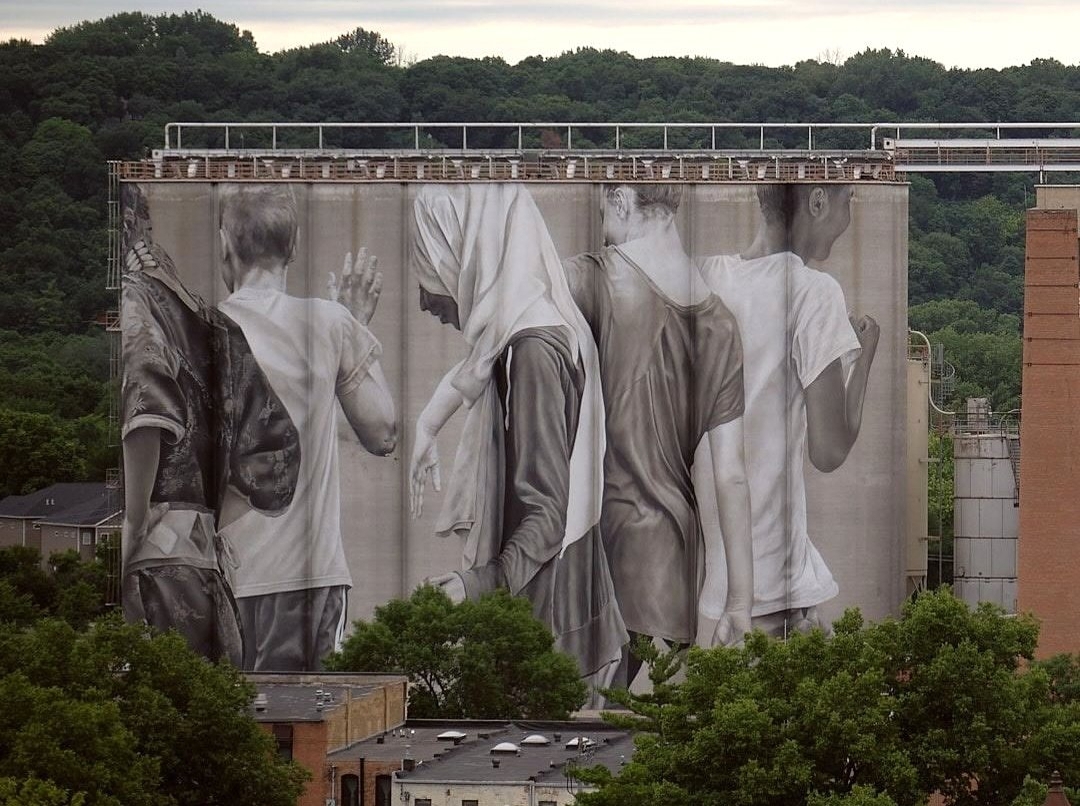 Guido Van Helten @ Mankato, USA