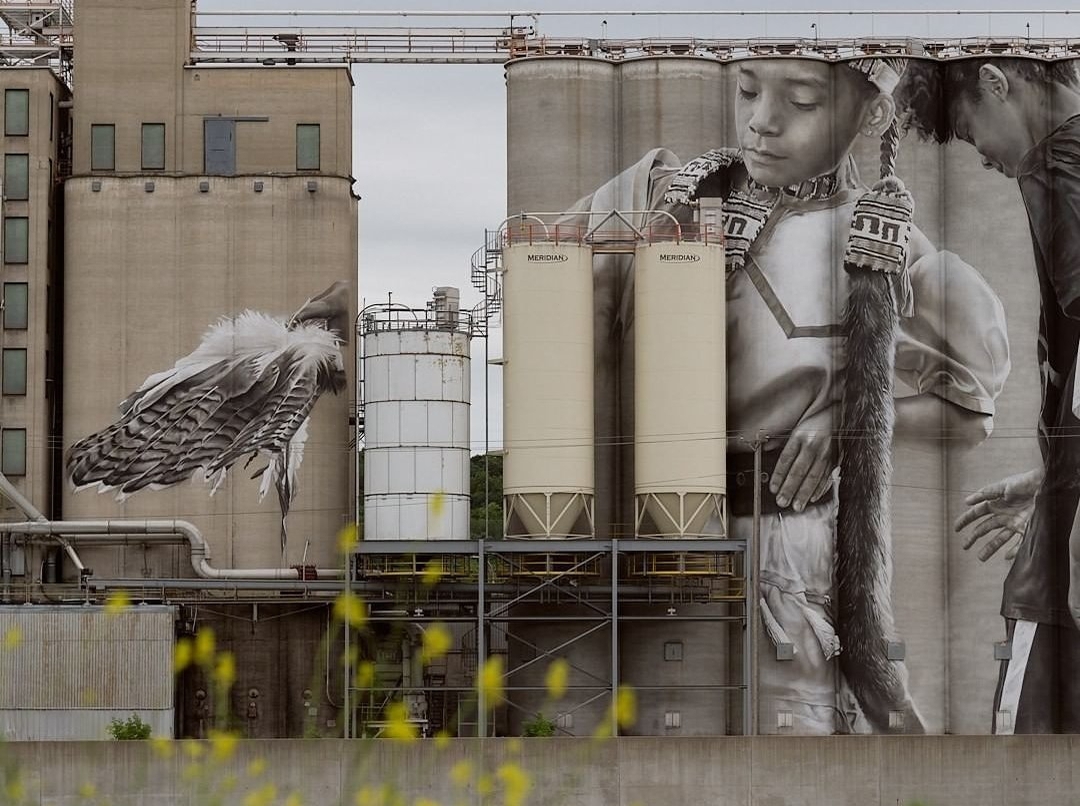 Guido Van Helten @ Mankato, USA
