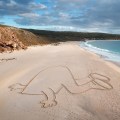 Artwork by Ian Mutch in Dunsborough, Australia. Photo by Christian Fletcher