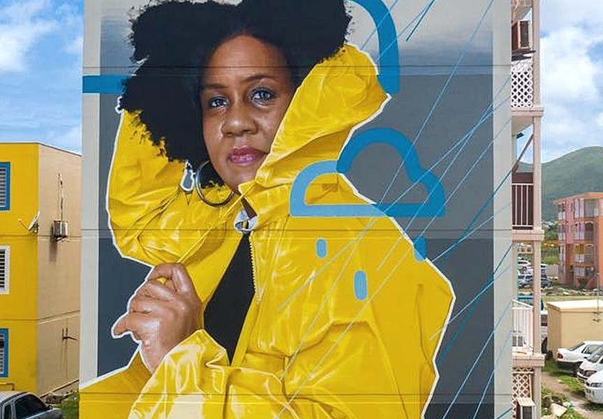 Jean Rooble @ Quartier D'Orléans, Saint-Martin, France