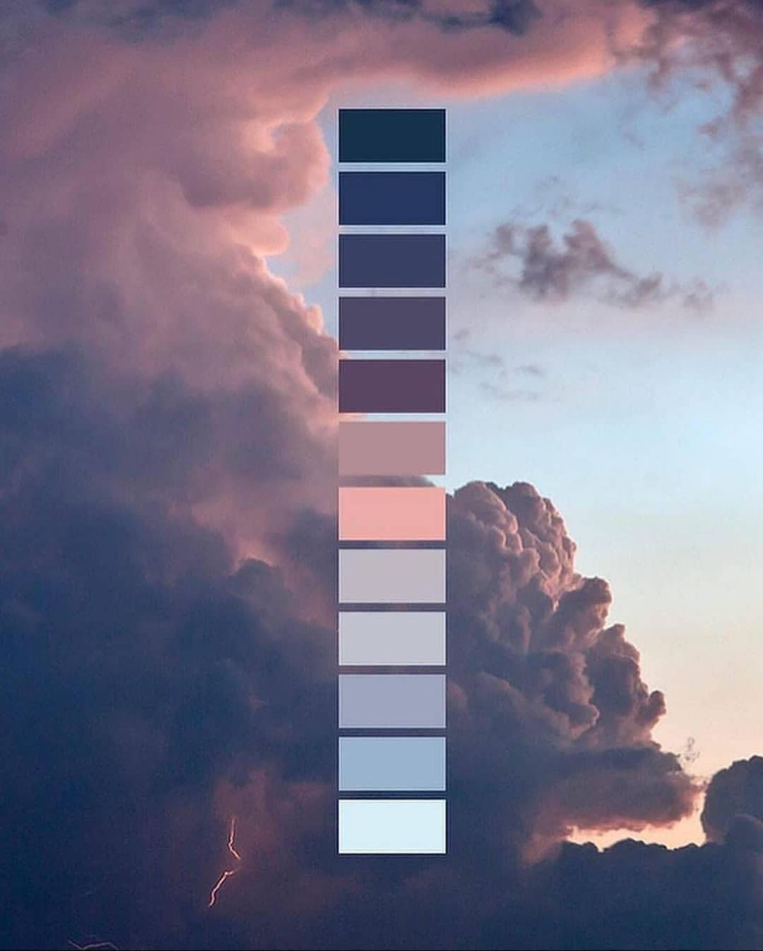Natural color palettes by Jubilee