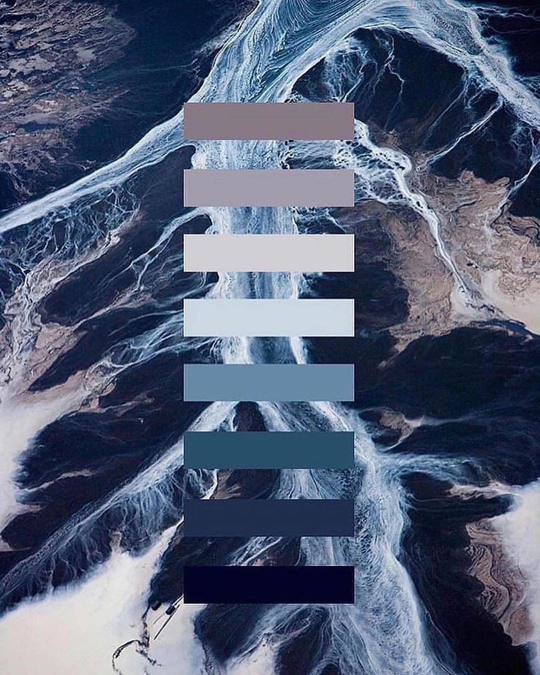 Natural color palettes by Jubilee