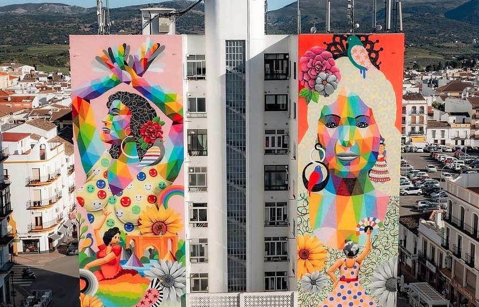 Okudart @ Ronda, Spain