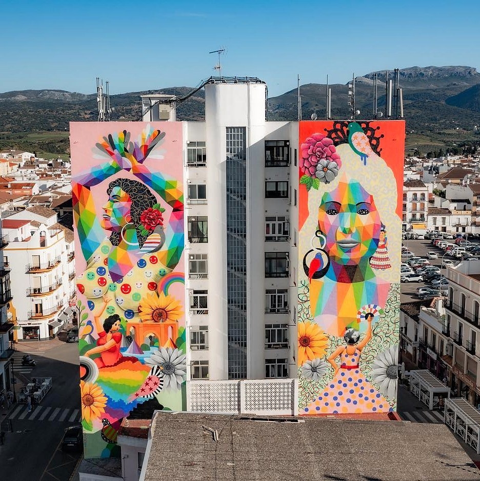 Okudart @ Ronda, Spain