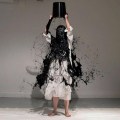 Performance art by Xiao Lu