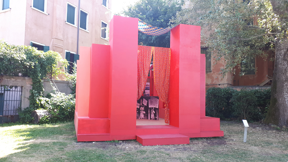 "The ArchiAfrika Pavilion" di Joe Osae-Addo & Studio NYALI ai Giardini di Marinaressa